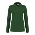 Dames Polo Lange Mouw Santino LEXINGTON Bottle Green